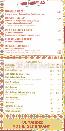 menus du restaurant : Tea Room Hug Restaurant page 03