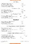 menus du restaurant : Peche Mignon Restaurant Le page 02