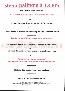 menus du restaurant : RESTAURANT LE PALINOIS