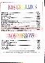 menus du restaurant : Petits Pharaons Les page 03