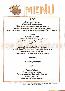 menus du restaurant : LE CAQUELON