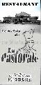 menus du restaurant : LA PASTORALE