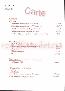 menus du restaurant : Champlain Restaurant Le page 01