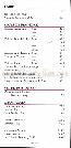 menus du restaurant : CARAT page 06