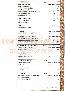 menus du restaurant : LA TOSCA page 06