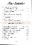 menus du restaurant : Au Soleil page 01