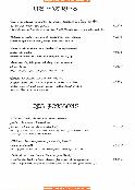 menus du restaurant : Philippe Vannier Restaurant page 08