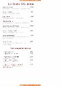 menus du restaurant : Au Chapeau Rouge page 04