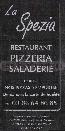 menus du restaurant : LA SPEZIA