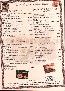 menus du restaurant : AMBIANCE DE L'INDE page 06