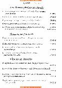 menus du restaurant : LE MARIETTE page 05