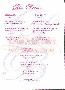 menus du restaurant : RESTAURANT LE BACCHUS page 02