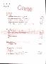 menus du restaurant : RESTAURANT LE CHAMPLAIN page 01
