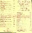 menus du restaurant : POINT PIZZA page 01