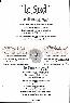 menus du restaurant : Pavillon De L hermitage page 04